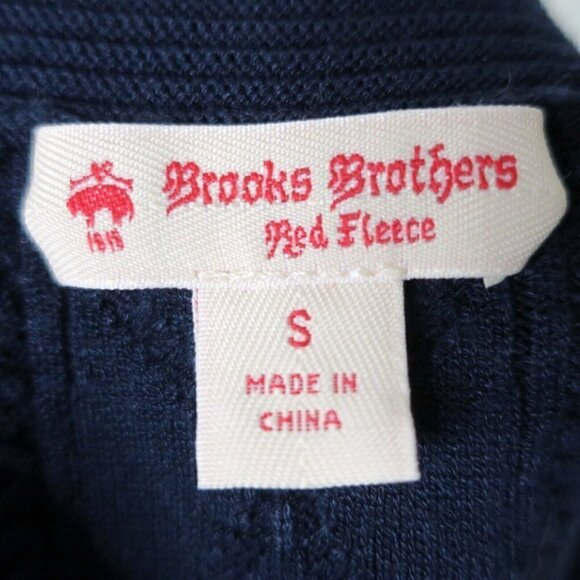 Brooks Brothers Diamond-Cable Knit Skirt Navy Blue Career A-Line Women's Small - Picture 5 of 6